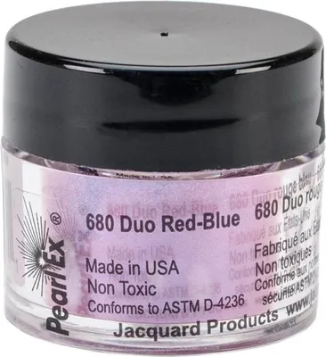 Produktbild von Jacquard Pearl Ex Pigment Rot Blau Mix 3 gr - Kreatives Pulver
