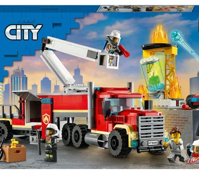 Immagine prodotto di LEGO City Unità Di Comando Antincendio