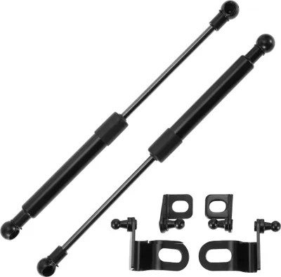 Produktbild von Stoßdämpfer für Opel Corsa D Schrägheck Van 2006-2014 Front Motorhaube Gasfeder Schwarz mit Montagehalterung 2 Stück
