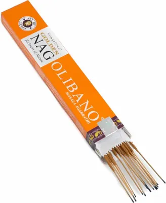 Produktbild von Räucherstäbchen Vijayshree "Golden Nag Olibanum" 15gr.