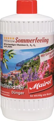 Zdjęcie produktu dla MAIROL Mediterraner-Dünger Płyn 500 ml Sommerfeeling 49060