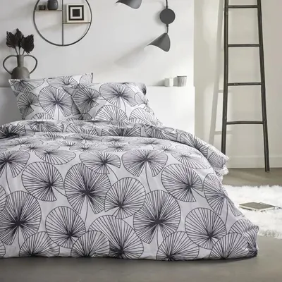 Obrázok produktu pre Súprava posteľnej bielizne - TODAY - Sunshine 0,14 - 240 x 260 cm - Manželská posteľ - Potlač - 57 nití/cm - Bavlna