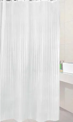 Immagine prodotto di Tenda da doccia 180x200cm, PE, bianco