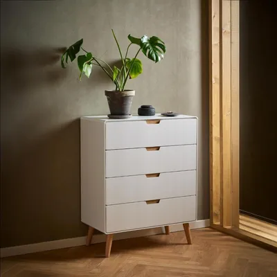 Productafbeelding van Dressoir Lowy Naturel 100cm MDF - Giga Living