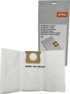 Image de Sacs filtrants d'origine STIHL pour SE 122 /E, SE 133 /E 49015009009