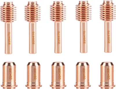 Imagen del producto de Boquilla de plasma, punta de boquilla, electrodo de plasma, consumibles para cortadoras de plasma, boquilla para soplete de plasma, electrodo para soplete