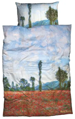 Immagine prodotto di Biancheria da letto "Monet", motivo dei papaveri