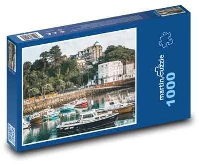 Zdjęcie produktu dla martinpuzzle - Puzzle 1000 elementów - Anglia - Folkestone