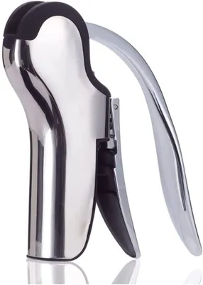 Image de Solidchoice - Ouvre-bouteille de vin avec coupe-capsule et manche ergonomique