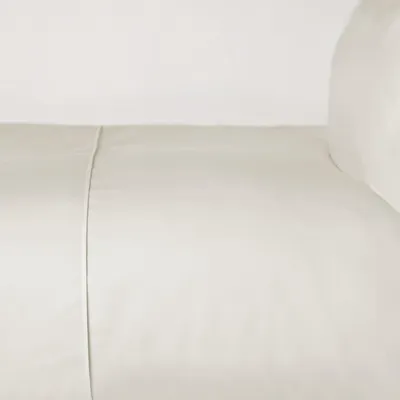 Produktbild von Belledorm Baumwollsatin-Bettbezug, 100% Baumwolle BM180 (Einzelbett) (Elfenbein)