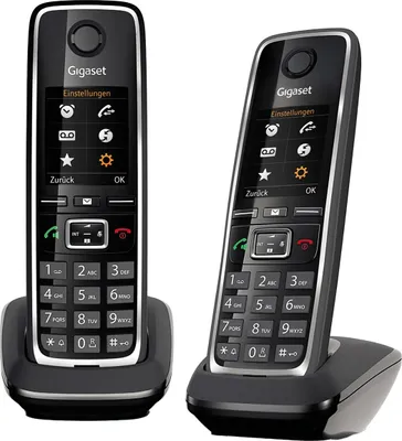 Produktbild von Gigaset C530HX Duo schwarz Festnetz