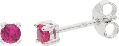 Produktbild von JuwelmaLux Ohrstecker 925 Silber mit Rubin JL39-06-0759