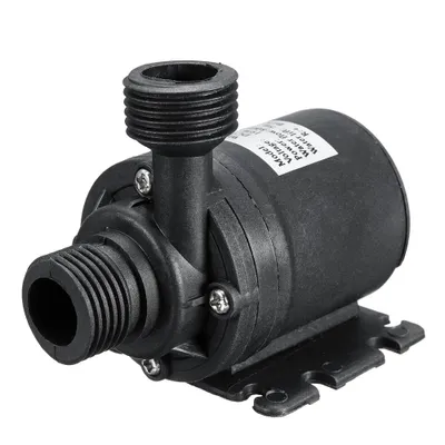 Obrázek produktu pro Velmi tiché mini ponorné čerpadlo s 12 V stejnosměrným motorem, výškou zdvihu 5 m a výtlakem 800 l/h.