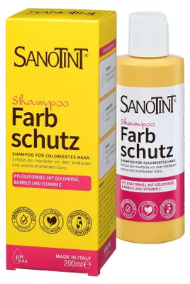 Produktbild von SANOTINT Farbschutz-Shampoo 200ml schützt Haarfarbe sanfte Pflege