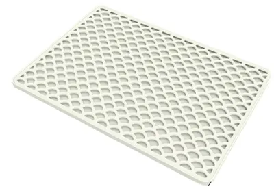 Zdjęcie produktu dla Mata Pod Kuwete Dla Kota 32,5X46,5Cm Biała/Ecri