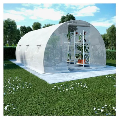 Produktbild von Gewächshaus 13,5m² 450x300x200 cm für Garten, Terrasse und Außenbereich