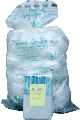 Produktbild von PE-Seitenfaltensack 2500 l, für Styropor (VE10)