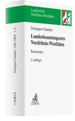 Produktbild von Landesbeamtengesetz Nordrhein-Westfalen (LBG NRW)