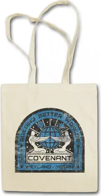Produktbild von Urban Backwoods USCSS Covenant Patch, Stofftasche, Farbe: Beige