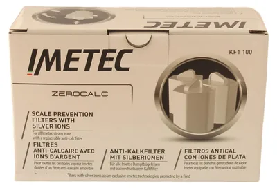 Productafbeelding van Imetec ZeroCalc KF1 100, Antikalkfilter, Wit, Effen, 3 stuks