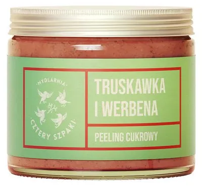 Image de Mydlarnia Cztery Szpaki Gommage au sucre à la fraise et à la verveine, 250ml