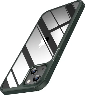 Produktbild von Grüne Hülle + Gehärtetes Glas Für Apple Iphone 14 Transparente Rückseite A2882