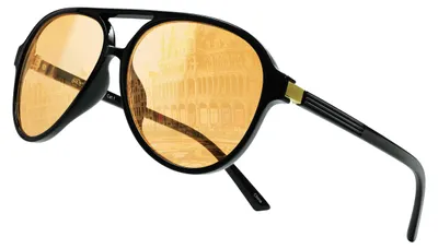 Produktbild von 80Days Pilotenbrille – Klassischer Doppelsteg, Dezentes Metalldetail, UV400 Schu