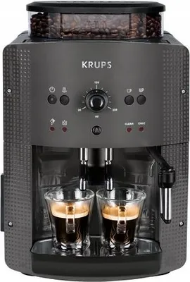 Krups Ea810B70 15 Bar Espressomaschine, Automatisch, Kompakt, Schwarz