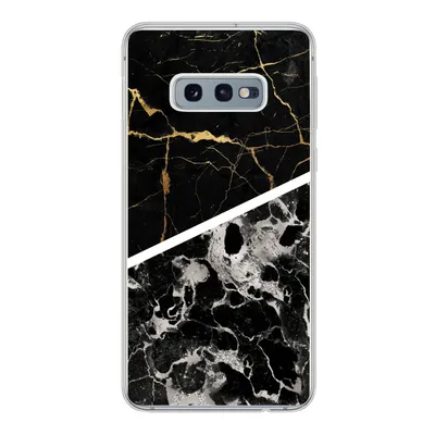 Produktbild von MuchoWow® Handyhülle Schutzhülle Hülle für Samsung Galaxy S10e Marmor - Gold - Luxus Silikon Softcase Handy Hülle - Handy