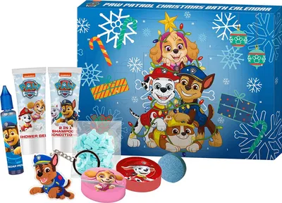 Produktbild von PAW Patrol Christmas Adventskalender 2021 Badekalender