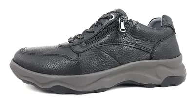 Produktbild von Waldläufer H-Max 18 Herrenschuhe Schnürschuhe Schnürer Schwarz Freizeit, Schuhgröße:EUR 42.5 | UK 8.5