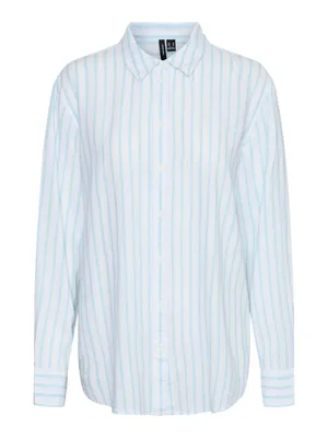Produktbild von VERO MODA Hemd Basic Rundhals Bluse Größe: XS