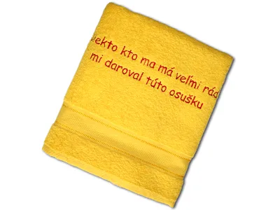 Obrázok produktu pre Osuška pre milovanú ženu