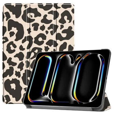 Produktbild von imoshion Design Trifold Klaphülle iPad Pro 13 (2024) M4 - Leopard