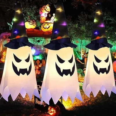 Zdjęcie produktu dla 3 sztuki dekoracji na halloween do użytku na zewnątrz dekoracja na