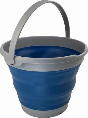 Produktbild von Famanu Faltbare Wasseremmer 10 Liter - Platzsparende Tragbare Wasserwanne