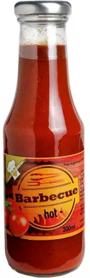 Produktbild von Barbecue-Sauce hot Grillsauce scharf hausgemacht 300ml