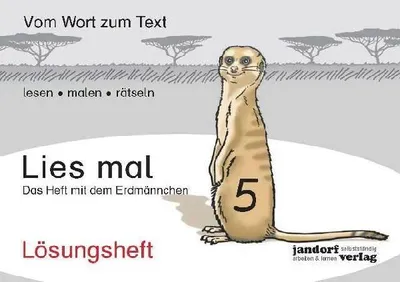 Produktbild von Lies mal 5 - Das Heft mit dem Erdmännchen. Lösungsheft
