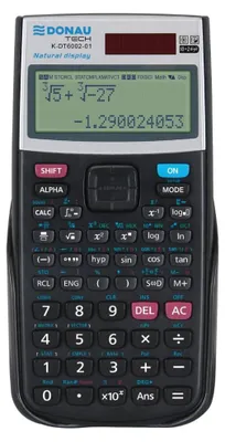 Immagine prodotto di DONAU K-DT6002-01, calcolatrice scientifica per studenti, colore nero