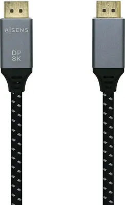 Produktbild von AISENS A149-0438, 3 m, DisplayPort, DisplayPort, Männlich, Männlich, 7680 x 4320 Pixel