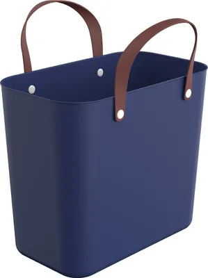 Produktbild von Rotho Multibag Albula - 25 L Tasche zum Shoppen - Wiederverwendbare Einkaufstasche 40 x 23,5 x 34 cm - Allzwecktasche aus recyceltem Kunststoff