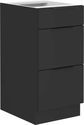 Produktbild von Unterschrank Siena schwarz 40 D 3S BB