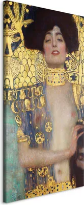 Produktbild von Italienischer Leinwand Leinwandbild - Judith and the Head of Holofernes 60x120 cm Reproduktionen l-G-10050-b-a