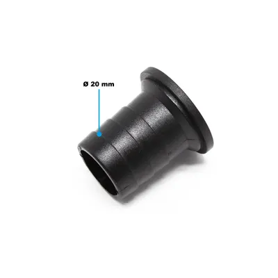 Zdjęcie produktu dla SunSun część zamienna do ciśnieniowego filtra do oczka wodnego CPF-2500 wlot/wylot Ø 20 mm, wydajny system filtracyjny do oczka wodnego 6000 l/h, ciśnieniowy filtr do oczka wodnego z lampą UVC