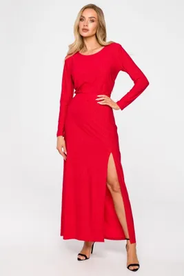 Produktbild von Made of Emotion Maxikleid für Frauen Sherab M719 rot XXL