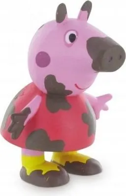 Immagine prodotto di Peppa Pig Fango Peppa Peppa Peppa Pig Mini Figura, Multicolore, 6 cm (Comansi Y99687) PEPPA PIG