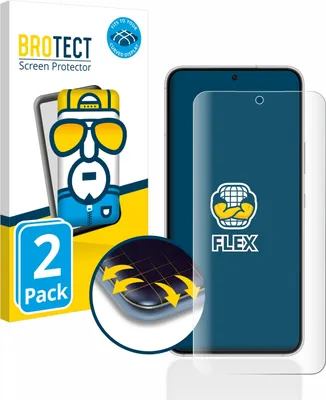 Produktbild von 2x BROTECT Fullscreen Schutzfolie für Samsung Galaxy S22 5G Displayschutz Folie Fullcover Klar Transparent