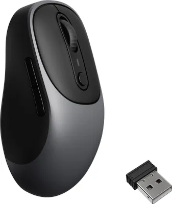 Obrázek produktu pro Keychron BM24, Pro praváky, RF Wireless + Bluetooth + USB Type-C, 2400 DPI, Šedá