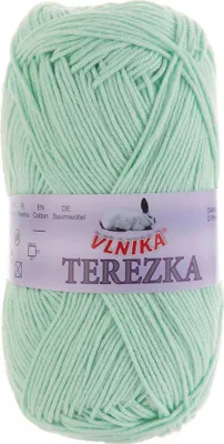 Strickgarn TEREZKA 100% Baumwolle, minze