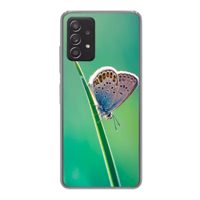 Produktbild von MuchoWow® Handyhülle Schutzhülle Hülle für Samsung Galaxy A53 5G Schmetterling - Gras - Licht Silikon Softcase Handy Hülle - Schutzabdeckung